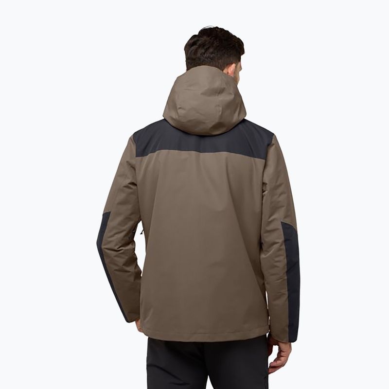 Куртка 3в1 чоловіча Jack Wolfskin Jasper 3In1 cold coffee 2