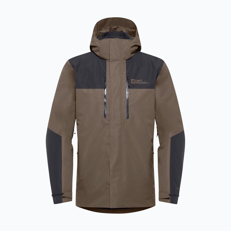 Куртка 3в1 чоловіча Jack Wolfskin Jasper 3In1 cold coffee 17