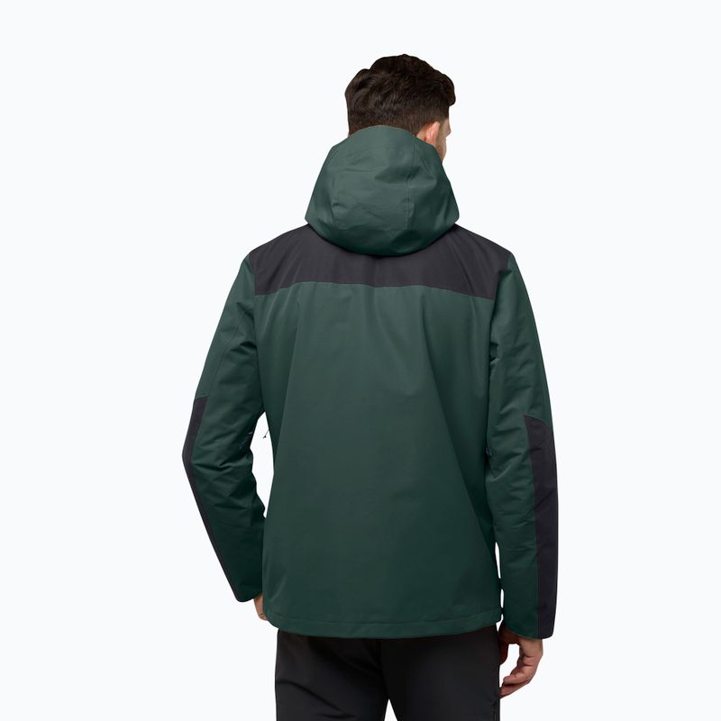 Куртка 3в1 чоловіча Jack Wolfskin Jasper 3In1 black olive 3