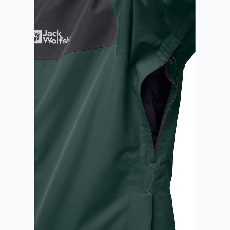 Куртка 3в1 чоловіча Jack Wolfskin Jasper 3In1 black olive 12
