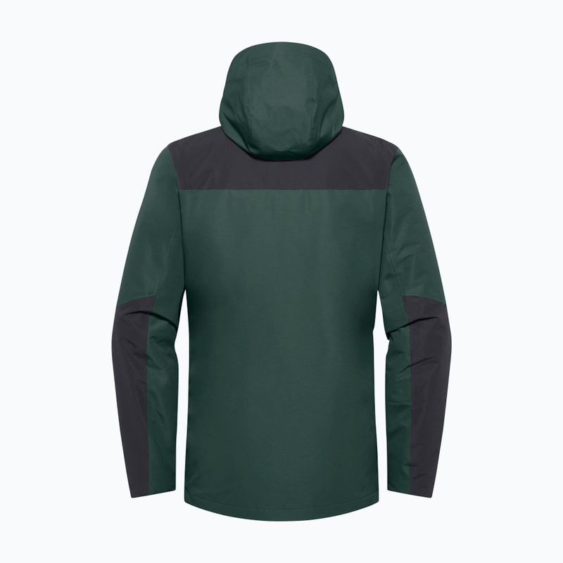 Куртка 3в1 чоловіча Jack Wolfskin Jasper 3In1 black olive 19