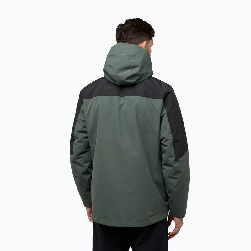 Куртка 3в1 чоловіча Jack Wolfskin Romberg 3In1 slate green 3