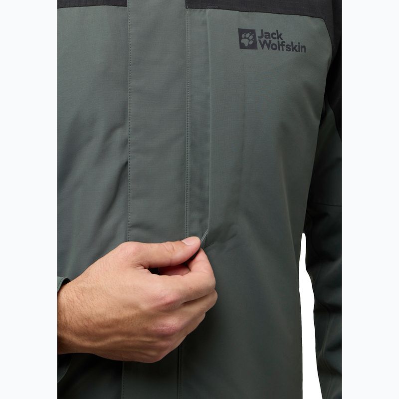 Куртка 3в1 чоловіча Jack Wolfskin Romberg 3In1 slate green 8