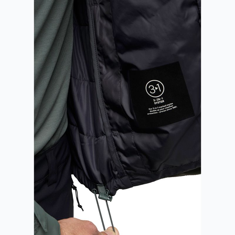 Куртка 3в1 чоловіча Jack Wolfskin Romberg 3In1 slate green 15