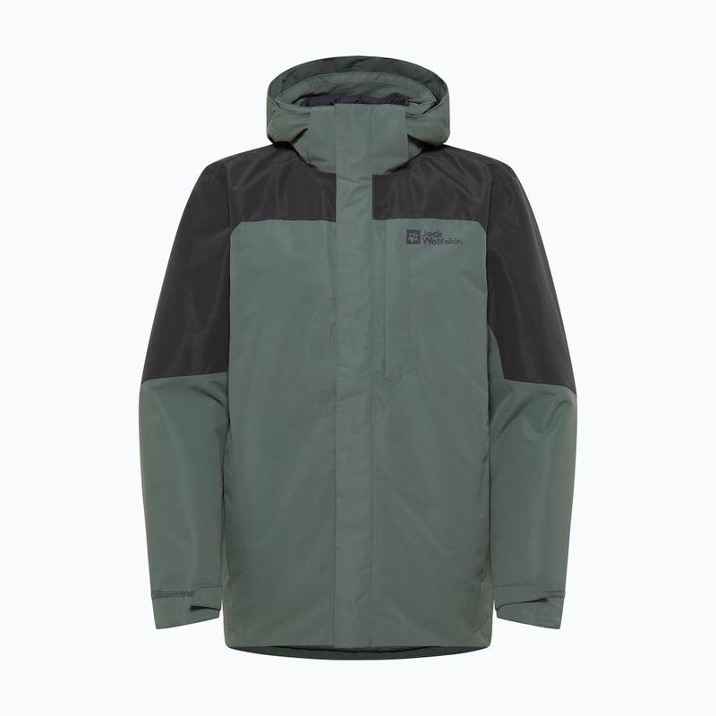 Куртка 3в1 чоловіча Jack Wolfskin Romberg 3In1 slate green 17
