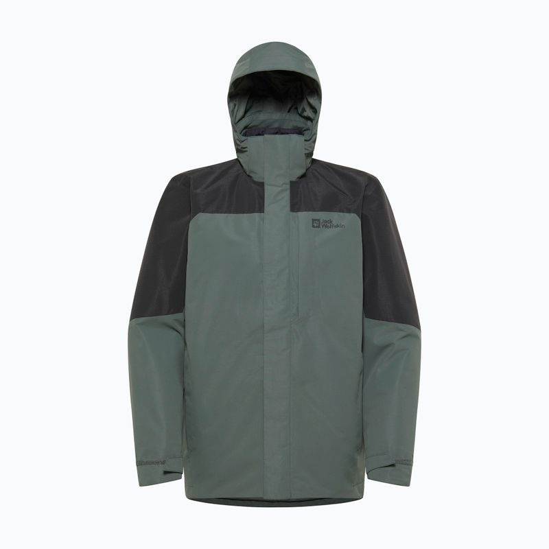 Куртка 3в1 чоловіча Jack Wolfskin Romberg 3In1 slate green 18