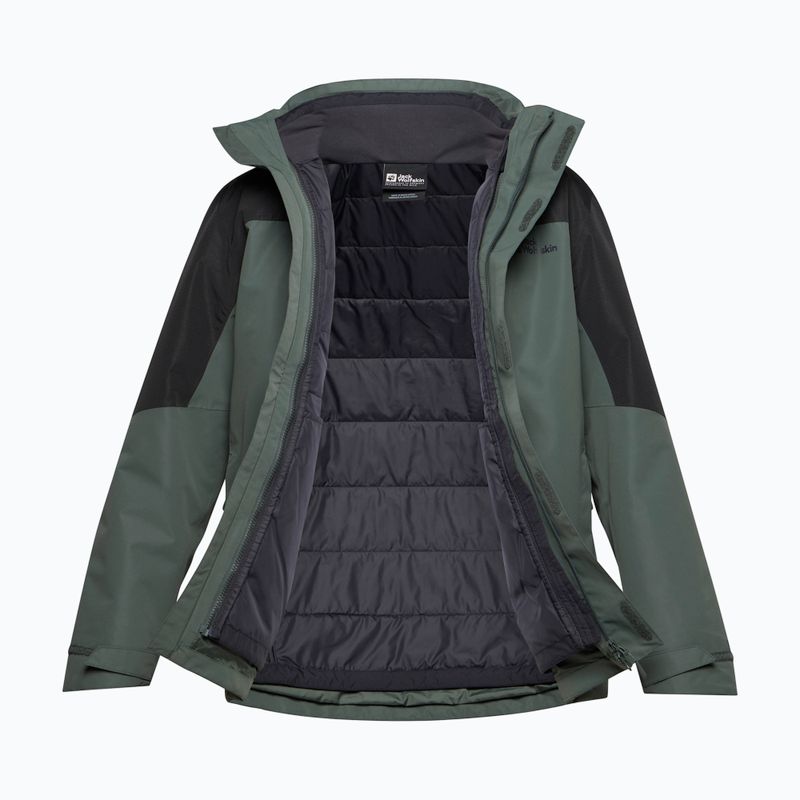 Куртка 3в1 чоловіча Jack Wolfskin Romberg 3In1 slate green 20