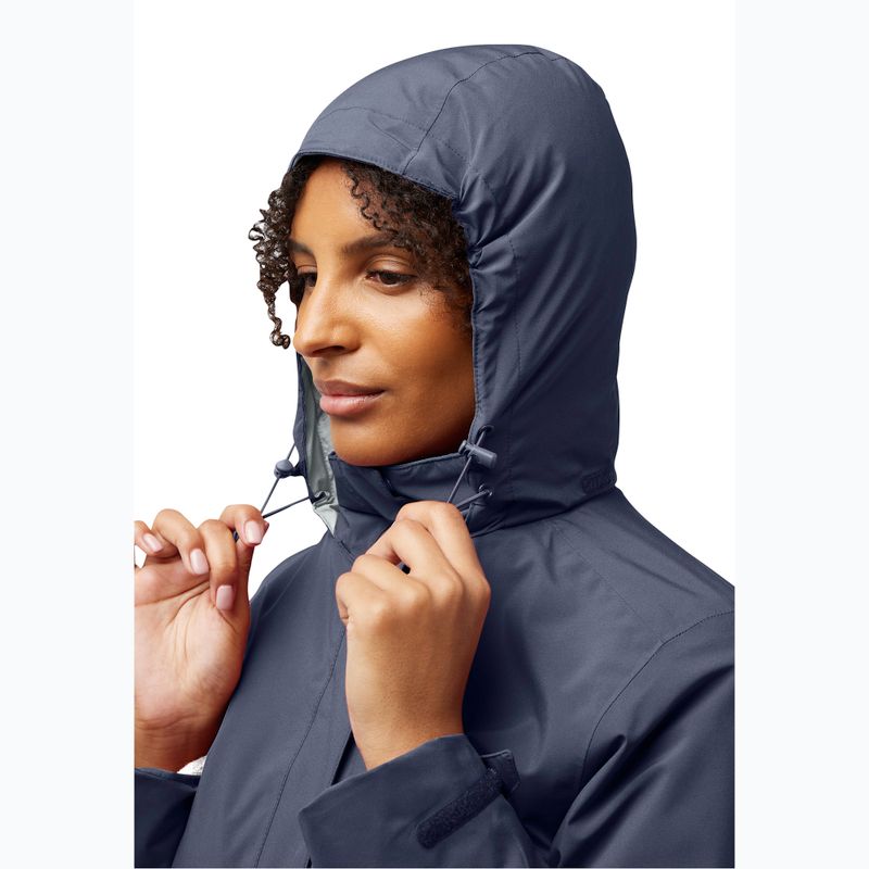 Кофта флісова жіноча Jack Wolfskin Rotwand 3In1 graphite 7