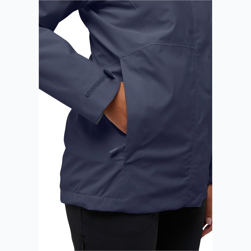 Кофта флісова жіноча Jack Wolfskin Rotwand 3In1 graphite 8
