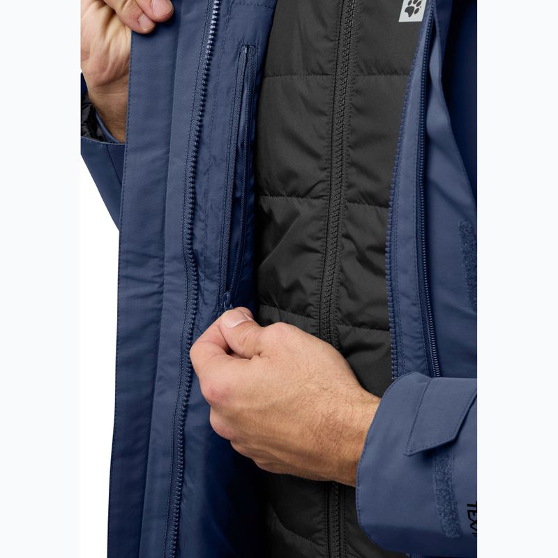 Куртка 3в1 чоловіча Jack Wolfskin Romberg 3In1 midnight sky 12