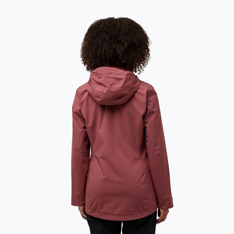 Кофта флісова жіноча Jack Wolfskin Rotwand 3In1 red ochre 2