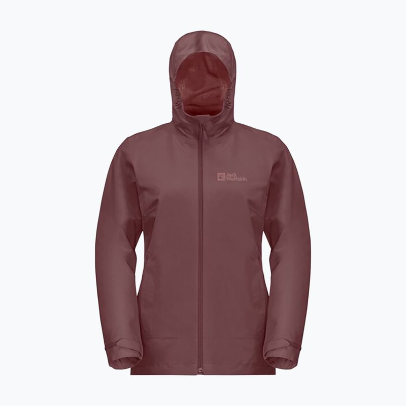 Куртка 3в1 жіноча Jack Wolfskin Moonrise 3In1 red ochre 2