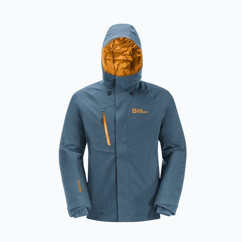 Куртка зимова чоловіча Jack Wolfskin Troposphere Ins midnight sky 8