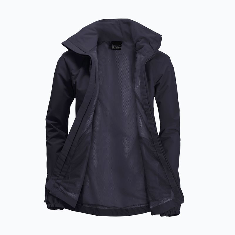 Куртка протидощова жіноча Jack Wolfskin Stormy Point 2L graphite 9