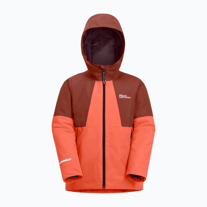 Пуховик дитячий Jack Wolfskin Actamic 2L Ins coral orange 5