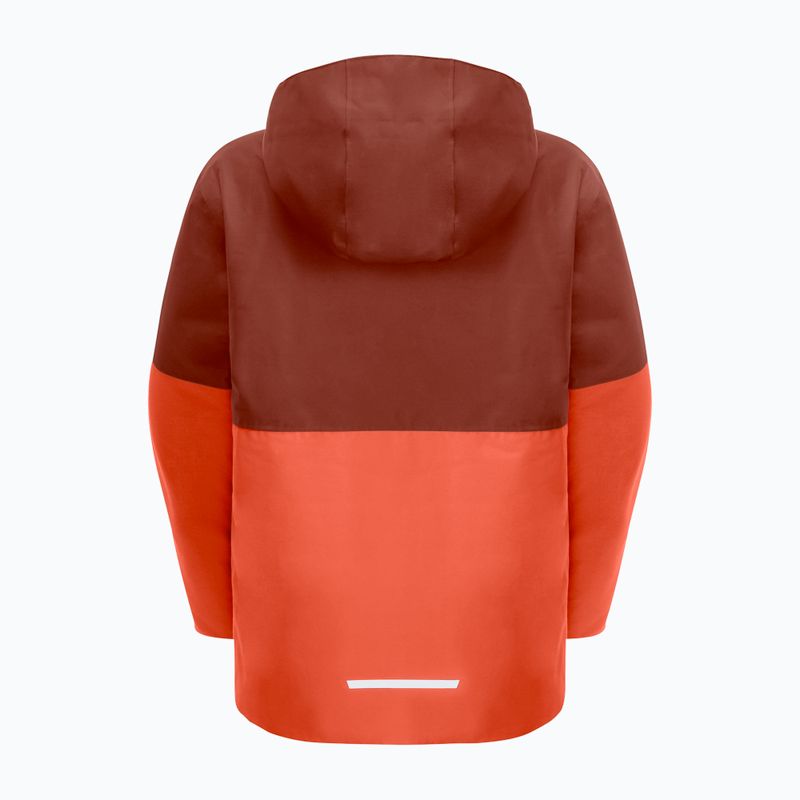Пуховик дитячий Jack Wolfskin Actamic 2L Ins coral orange 6