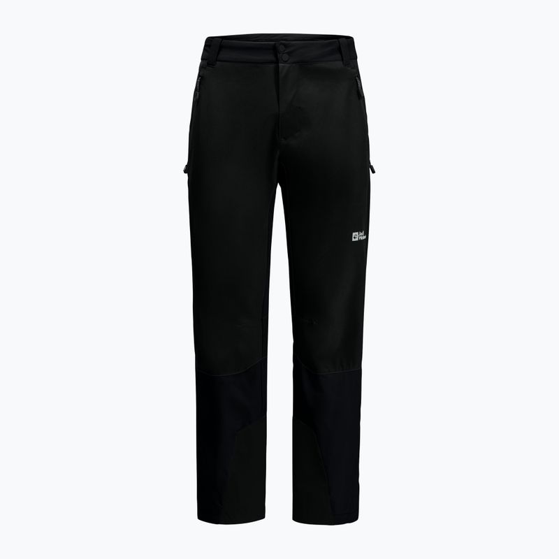 Штани софтшел чоловічі Jack Wolfskin Alpspitze Tour black 6