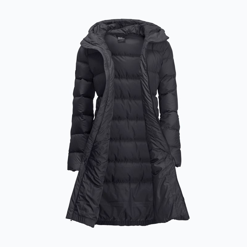 Пуховик жіночий Jack Wolfskin Frozen Palace phantom 8