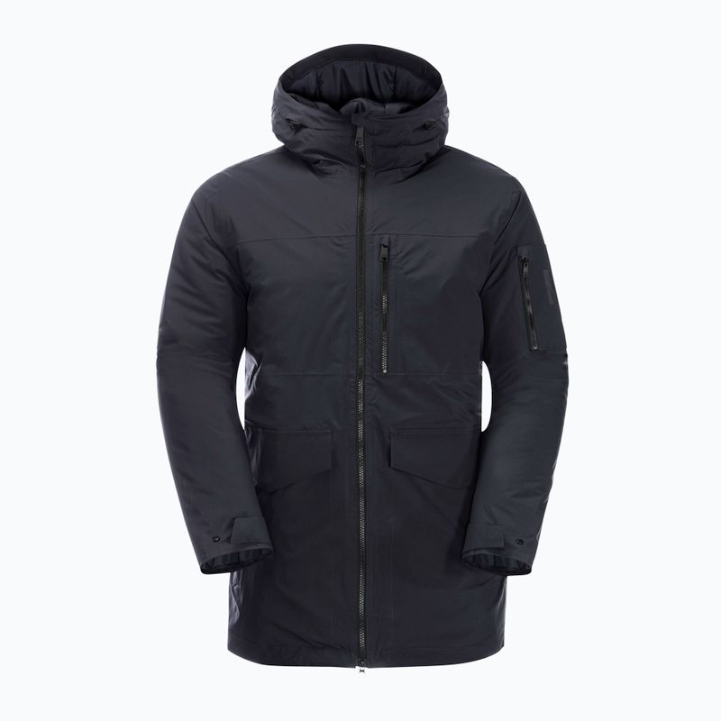 Пуховик чоловічий Jack Wolfskin Koenigsbau Parka dark navy 7