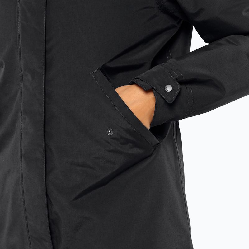 Куртка зимова жіноча Jack Wolfskin Talforst Parka black 6