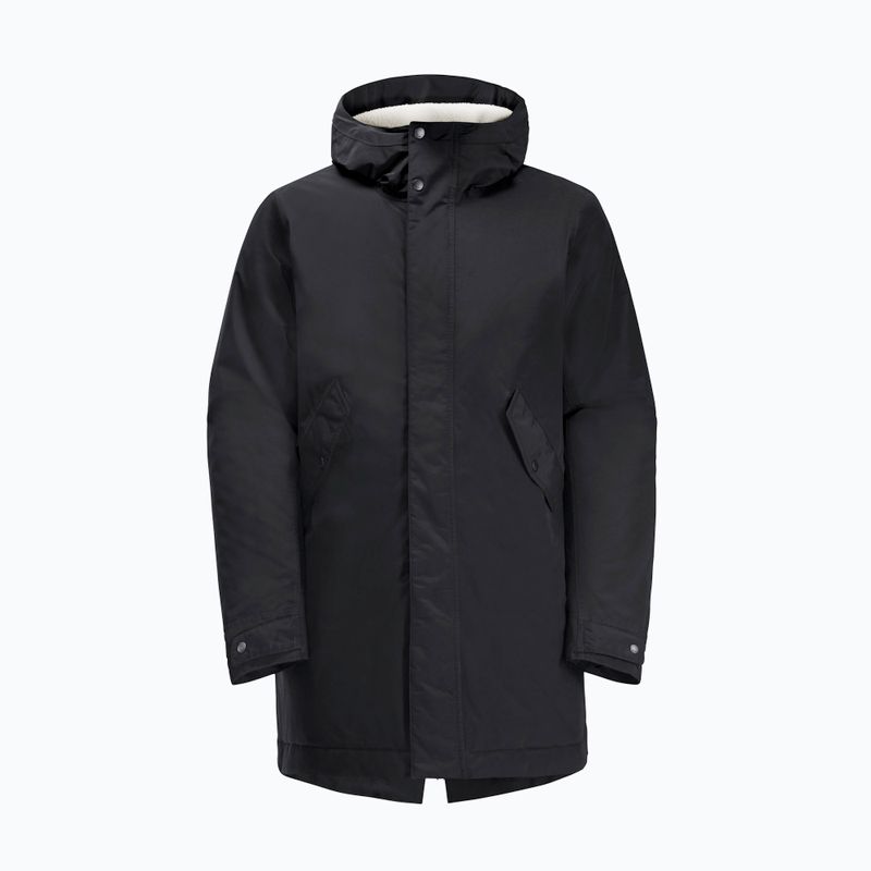 Куртка зимова жіноча Jack Wolfskin Talforst Parka black 7