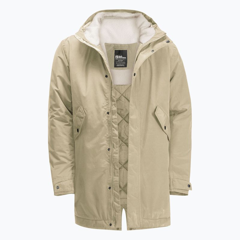 Куртка зимова жіноча Jack Wolfskin Talforst Parka anis 8