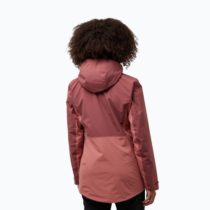 Куртка 3в1 жіноча Jack Wolfskin Hunberg mineral red 2