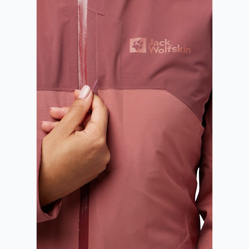 Куртка 3в1 жіноча Jack Wolfskin Hunberg mineral red 9