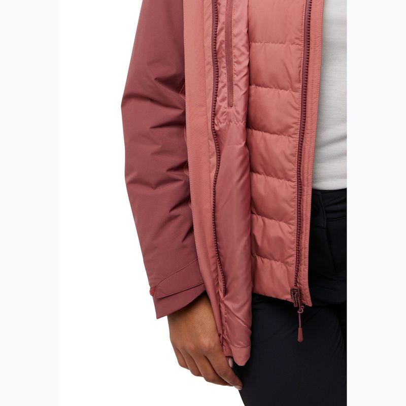 Куртка 3в1 жіноча Jack Wolfskin Hunberg mineral red 12
