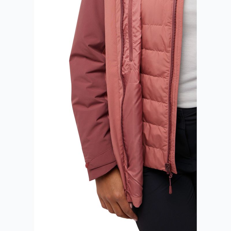 Куртка 3в1 жіноча Jack Wolfskin Hunberg mineral red 14