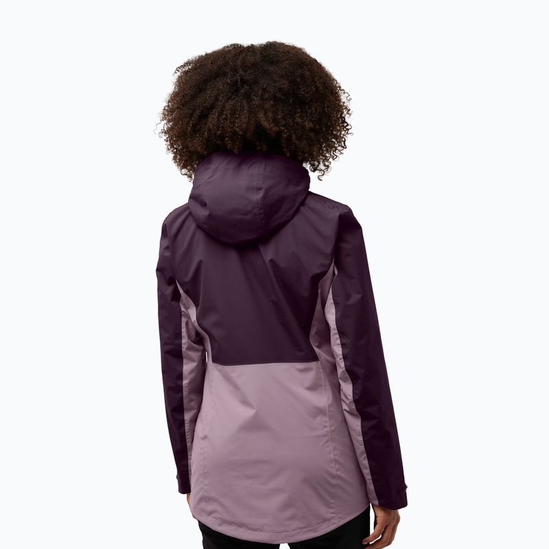 Куртка 3в1 жіноча Jack Wolfskin Hunberg wild blossom 2