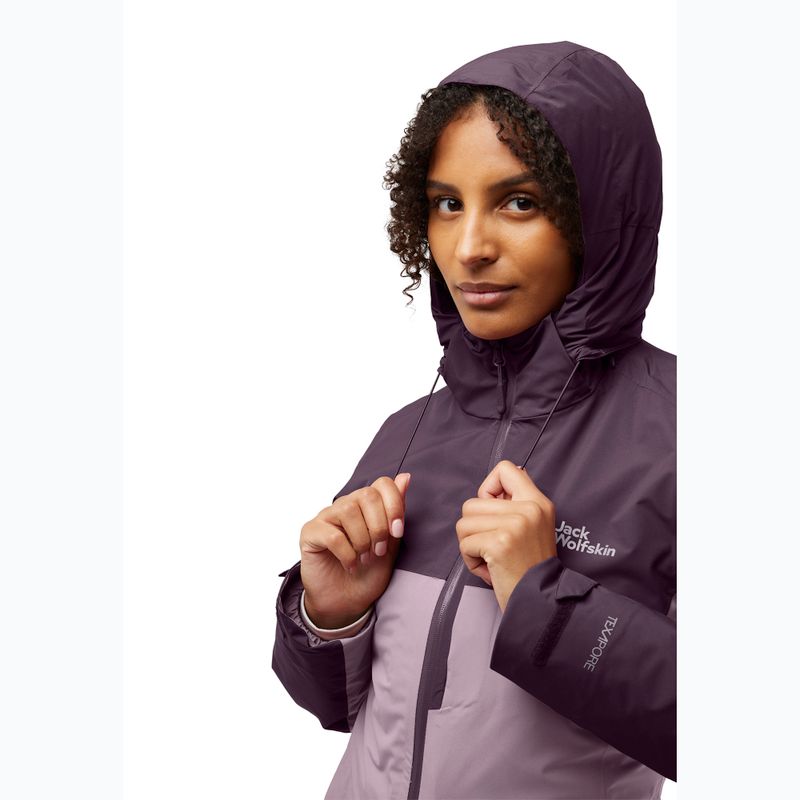 Жіноча куртка 3в1 Jack Wolfskin Hunberg wild blossom 6