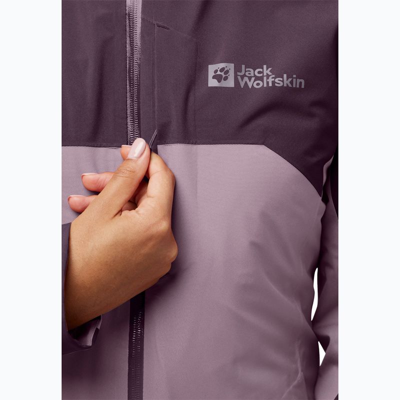 Куртка 3в1 жіноча Jack Wolfskin Hunberg wild blossom 9