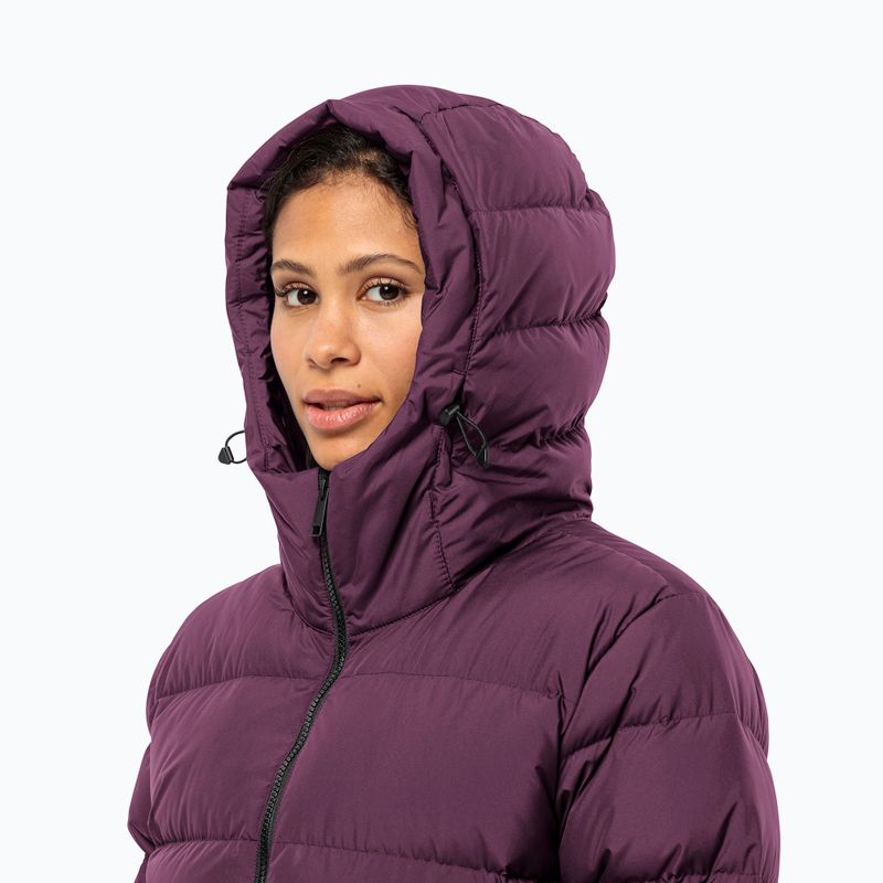 Пуховик жіночий Jack Wolfskin Frozen Palace berry jam 3