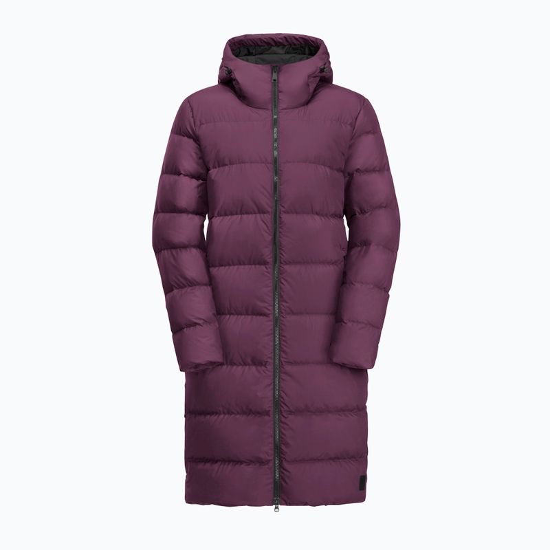 Пуховик жіночий Jack Wolfskin Frozen Palace berry jam 6