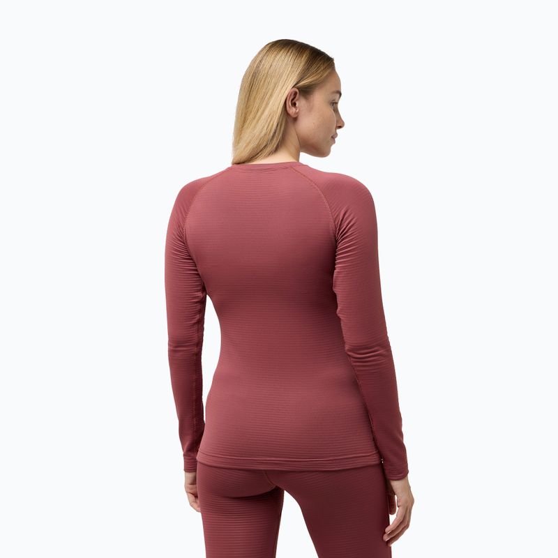 Лонгслів термічний жіночий Jack Wolfskin Infinite Warm red ochre 2
