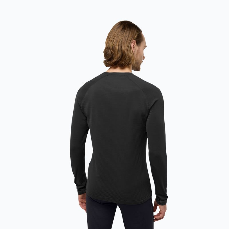 Чоловіча термоактивна кофта Jack Wolfskin Infinite Warm black 2