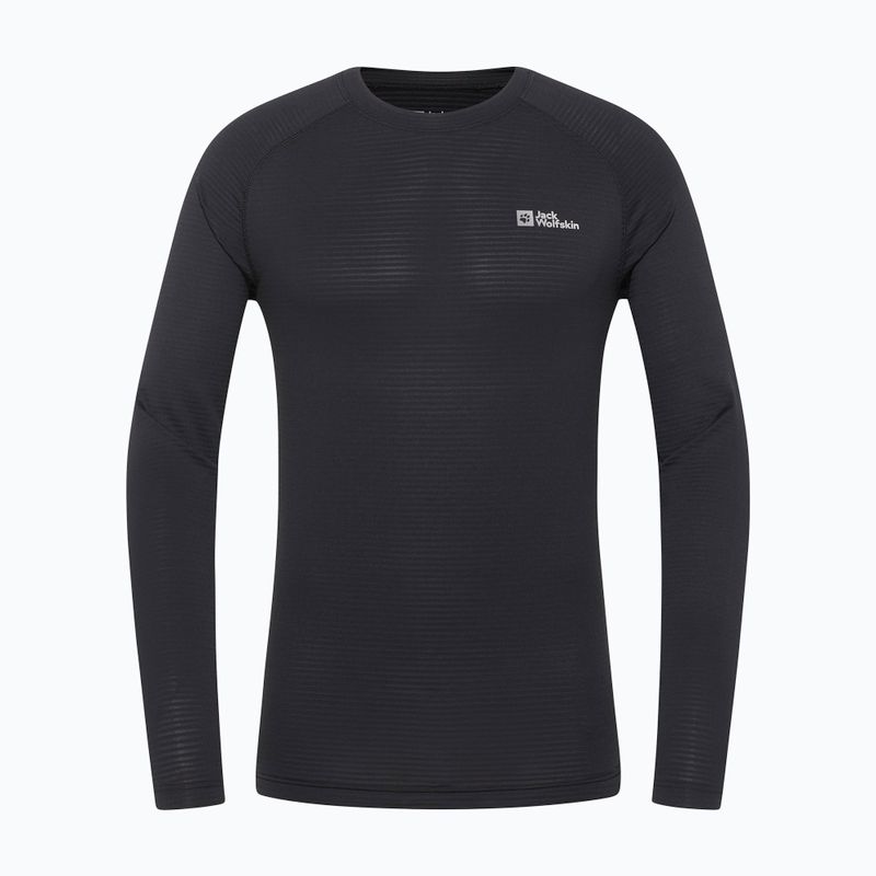 Чоловіча термоактивна кофта Jack Wolfskin Infinite Warm black 3