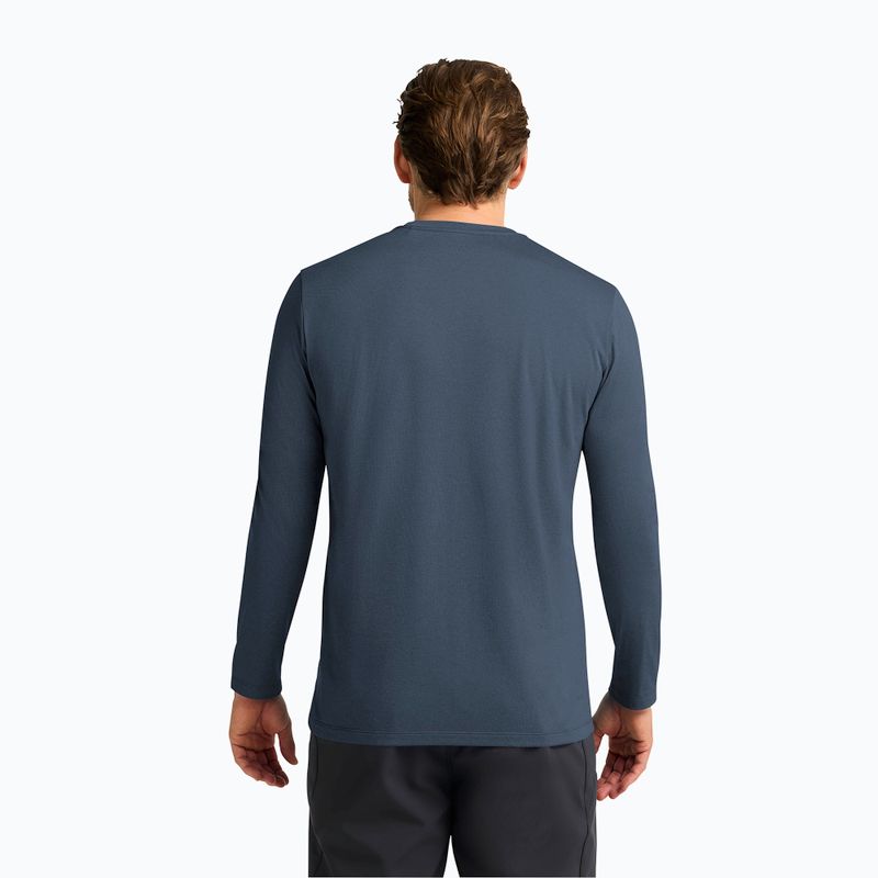 Лонгслів термічний чоловічий Jack Wolfskin Sky Thermal midnight sky 3