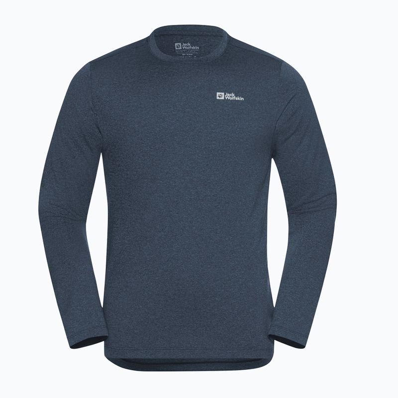 Лонгслів термічний чоловічий Jack Wolfskin Sky Thermal midnight sky 5