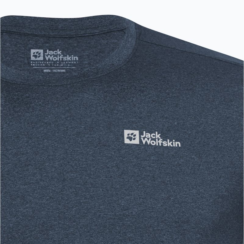 Лонгслів термічний чоловічий Jack Wolfskin Sky Thermal midnight sky 7