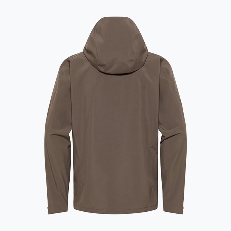 Куртка-дощовик чоловіча Jack Wolfskin Prelight 2L Ins cold coffee 9