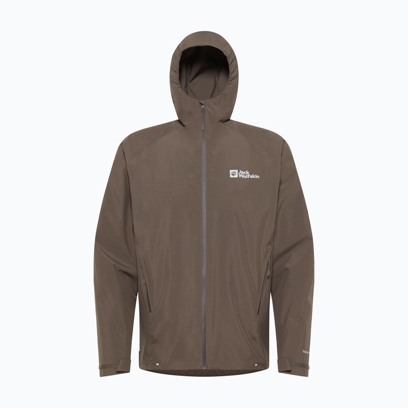 Куртка-дощовик чоловіча Jack Wolfskin Prelight 2L Ins cold coffee 9