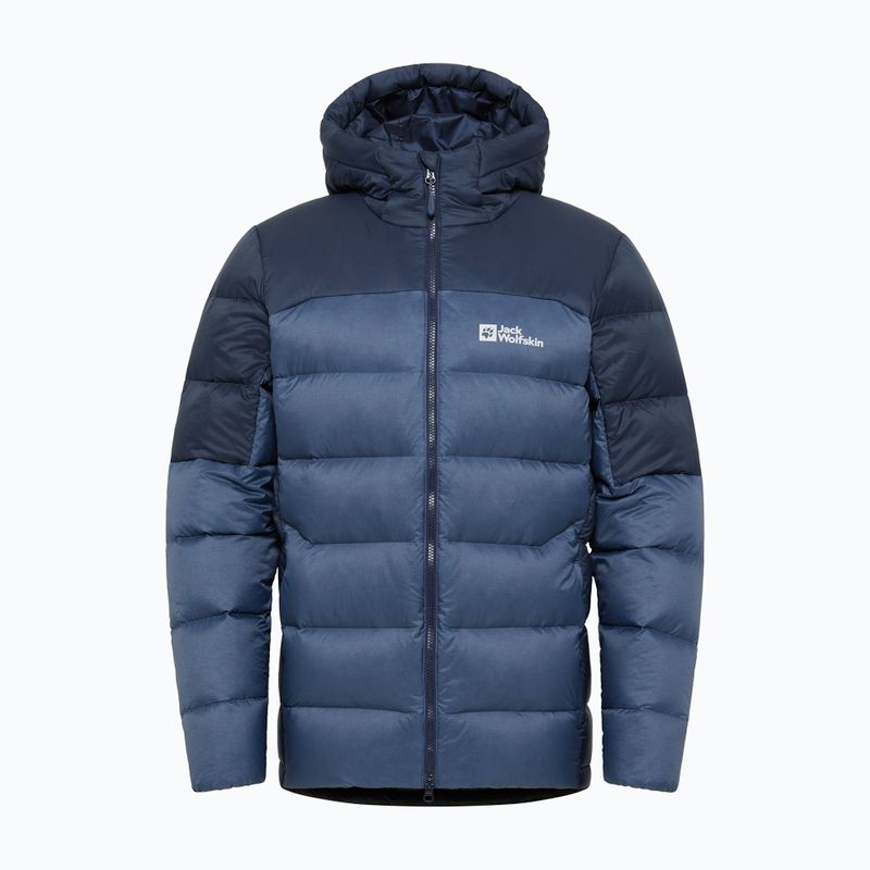 Пуховик чоловічий Jack Wolfskin Nebelhorn Down Hoody nature blue 10