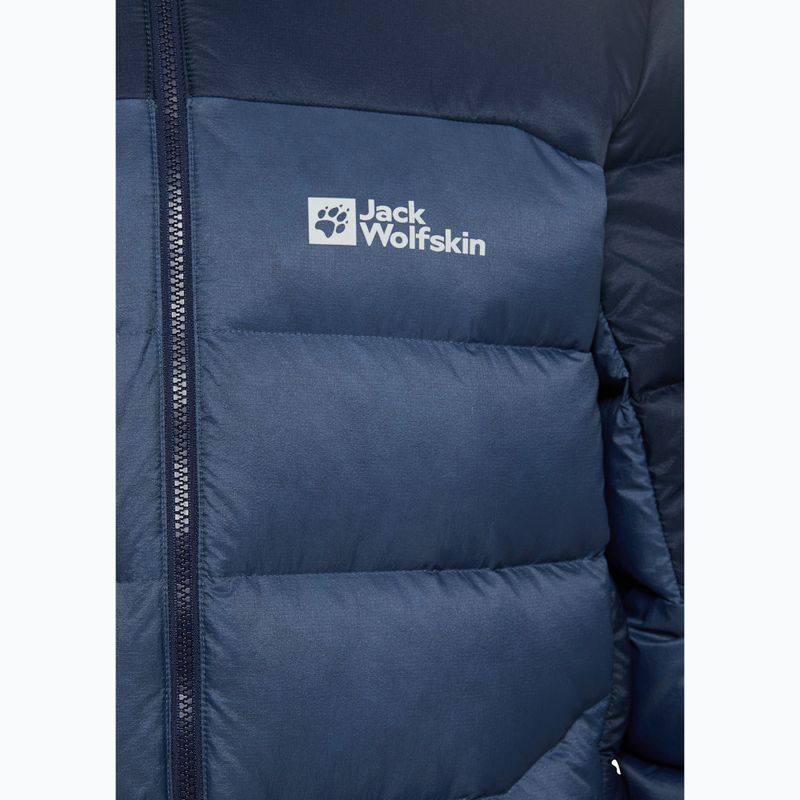 Пуховик чоловічий Jack Wolfskin Nebelhorn Down Hoody nature blue 12