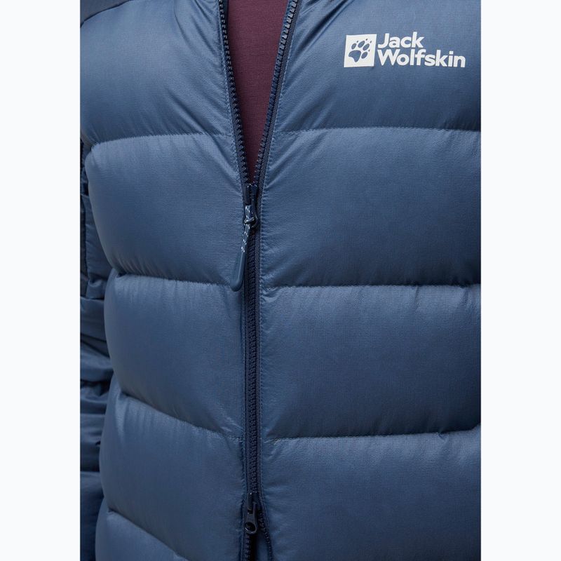 Пуховик чоловічий Jack Wolfskin Nebelhorn Down Hoody nature blue 7