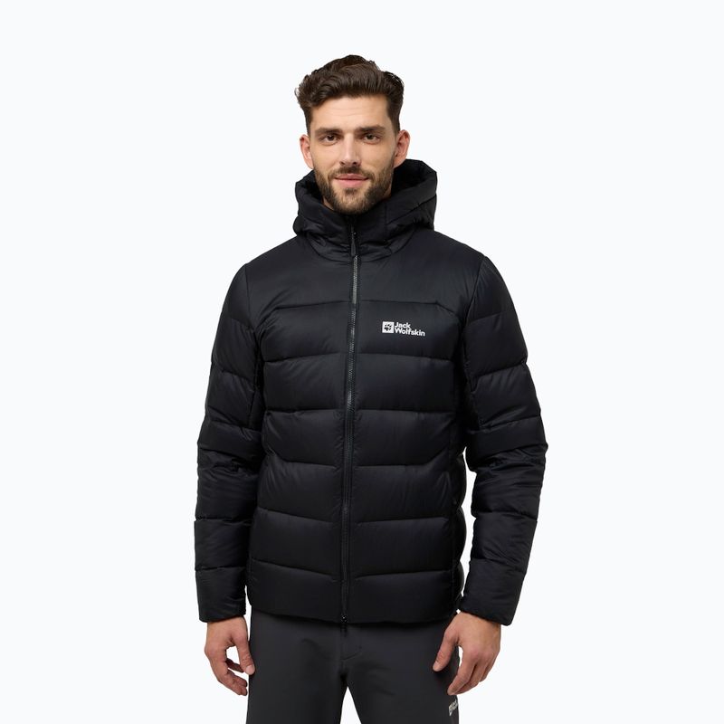 Пуховик чоловічий Jack Wolfskin Nebelhorn Down Hoody black