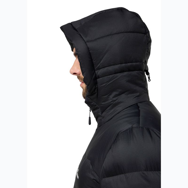 Пуховик чоловічий Jack Wolfskin Nebelhorn Down Hoody black 5