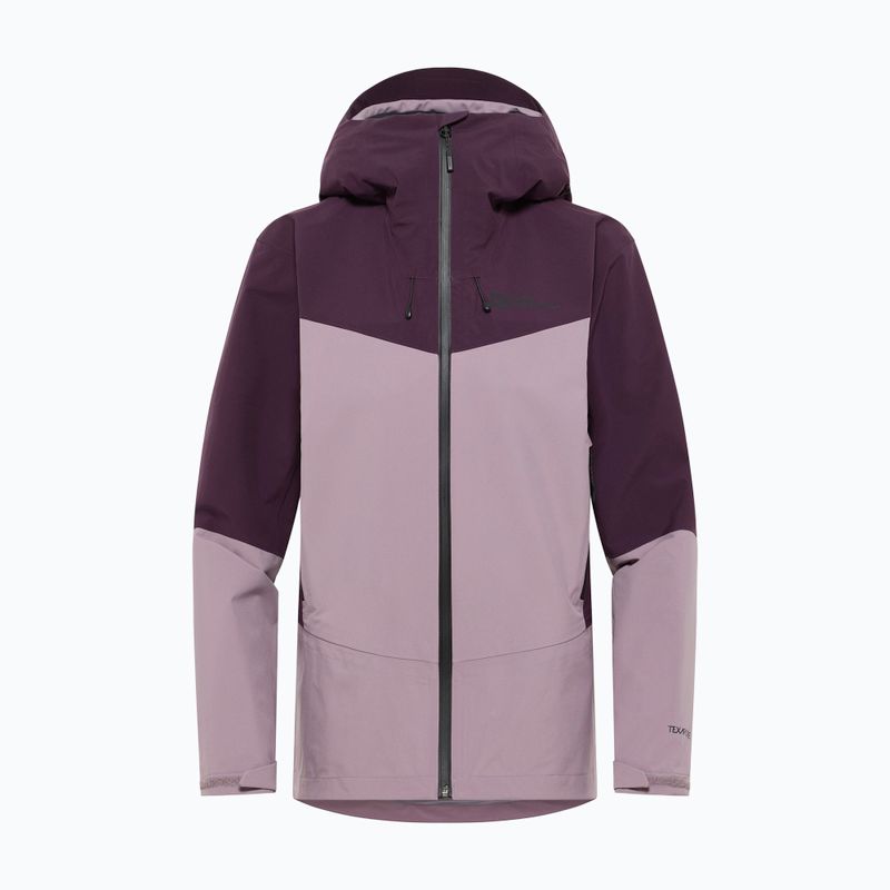 Жіноча гірськолижна куртка Jack Wolfskin Alpspitze Tour 3L дикий цвіт 10