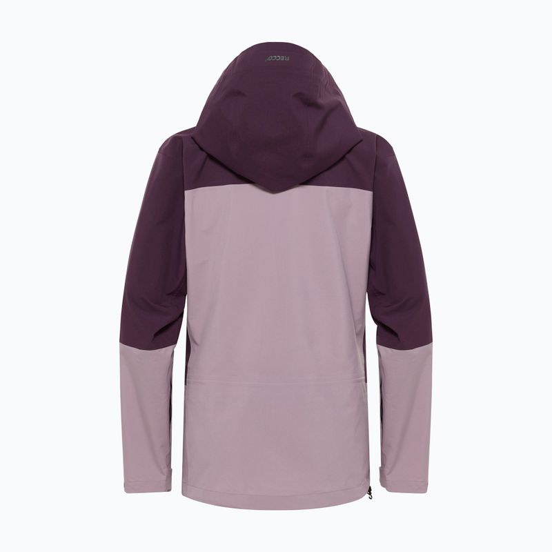 Жіноча гірськолижна куртка Jack Wolfskin Alpspitze Tour 3L дикий цвіт 12
